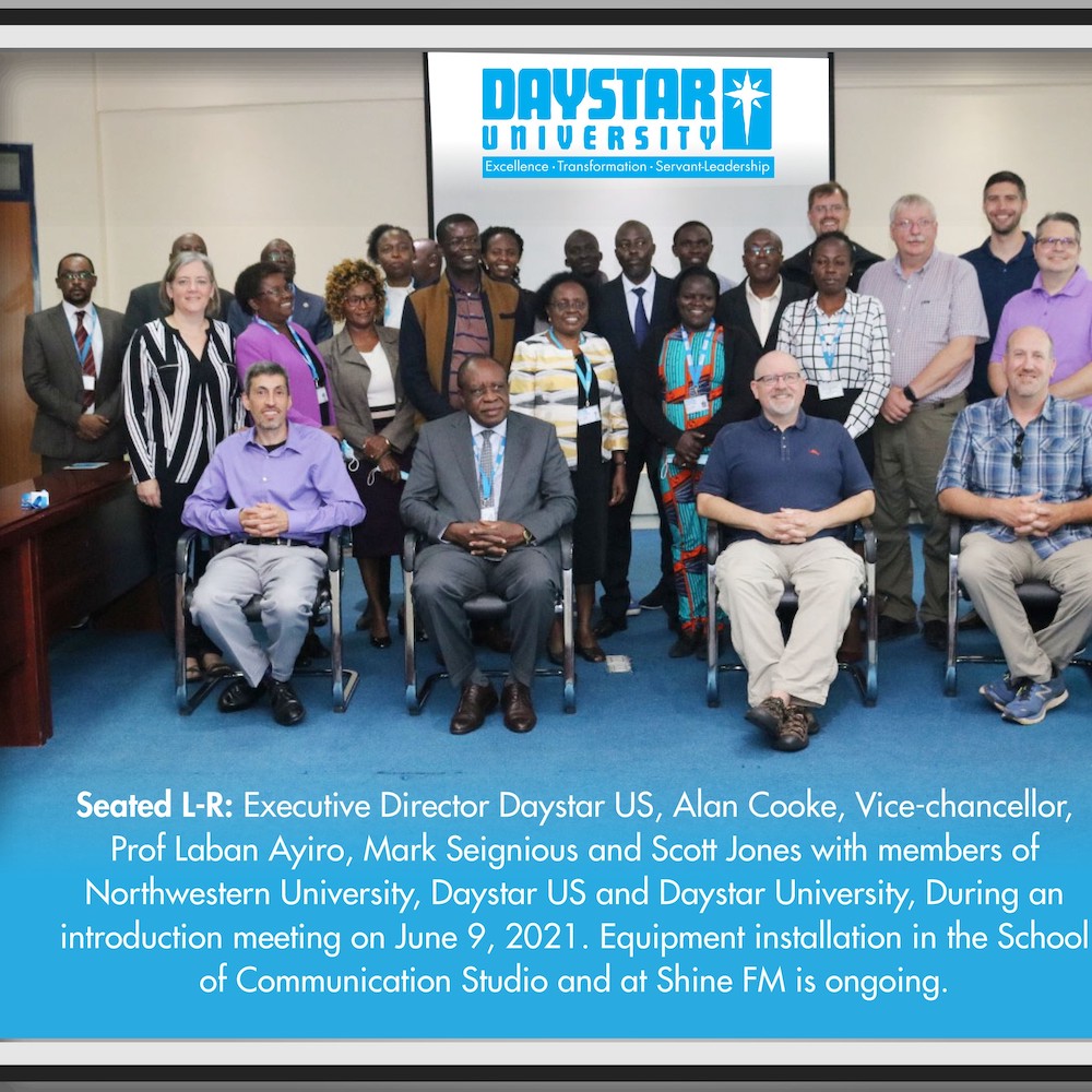 Vice Chancellor Hosts Northwestern University and Daystar US Team